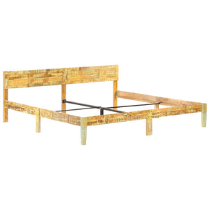 vidaXL Solid Reclaimed Wood Bed 200x200 cm
