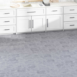 vidaXL Flooring Planks 36 pcs Cement Grey 5.02 m² PVC