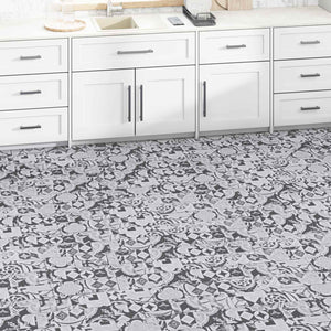 vidaXL Flooring Planks 5.02 m² 36 pcs PVC Grey Pattern