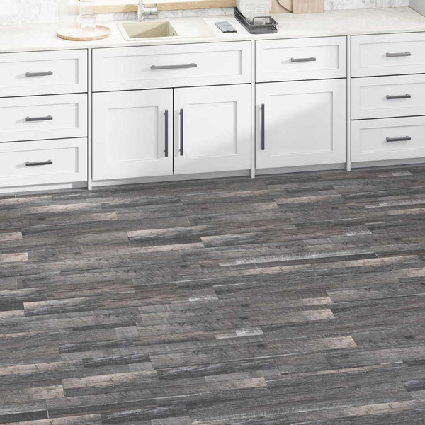 vidaXL Flooring Planks 5.02 m² 36 pcs PVC Industrial Wood