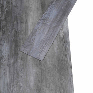 Selbstklebende Bodenplanken Grau 5,26 m²
