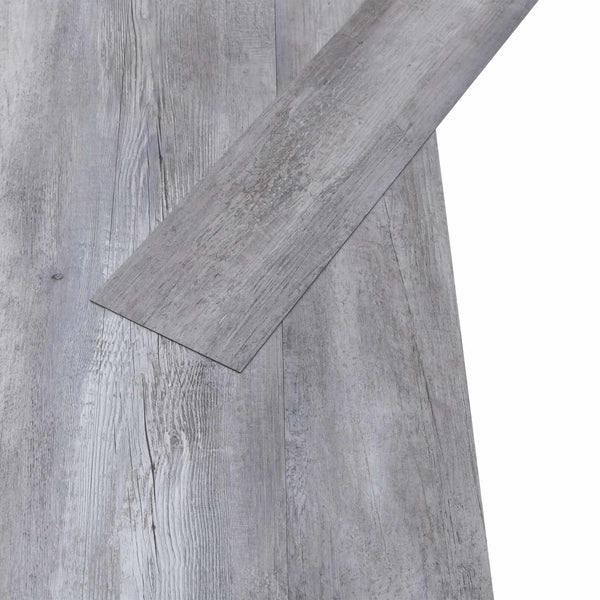 PVC Bodenplanken Holzgrau 5,02 m²