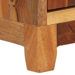 vidaXL Nightstand 40x30x50 cm Solid Reclaimed Wood