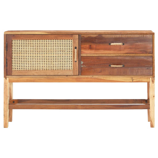 vidaXL Sideboard 118x30x76 cm Solid Reclaimed Wood