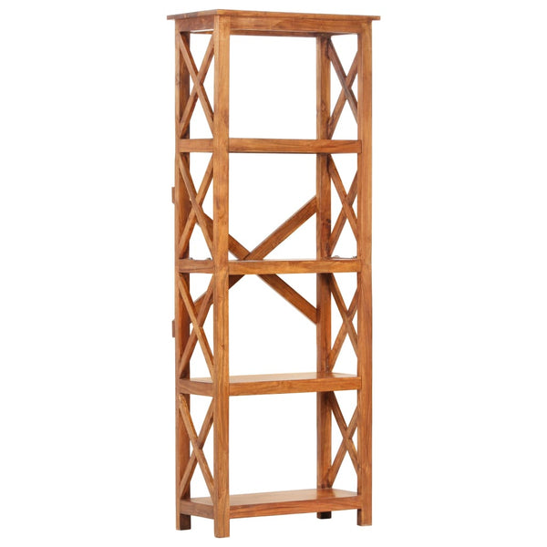 vidaXL Bookshelf 60x30x160 cm Solid Wood with Honey Finish