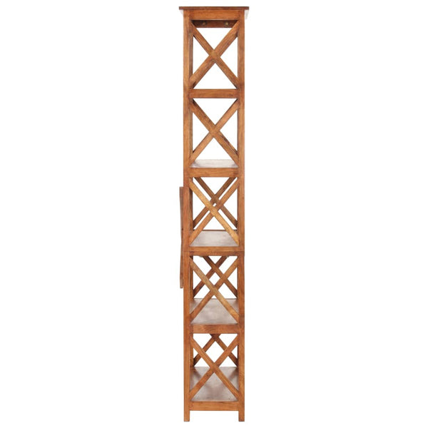 vidaXL Bookcase 100x30x180 cm Solid Wood with Honey Finish