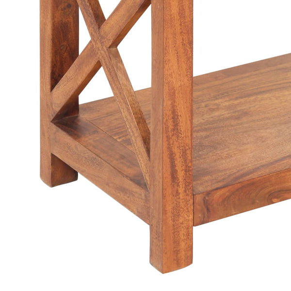 vidaXL Bookcase 100x30x180 cm Solid Wood with Honey Finish