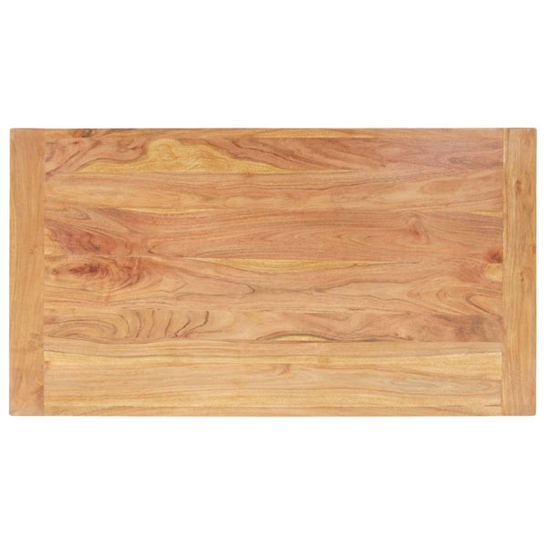 vidaXL Coffee Table 110x60x35 cm Solid Wood with Honey Finish