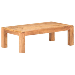 vidaXL Coffee Table 110x60x35 cm Solid Wood with Honey Finish