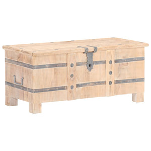 vidaXL Storage Chest 90x40x40 cm Solid Acacia Wood