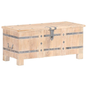 vidaXL Storage Chest 90x40x40 cm Solid Acacia Wood