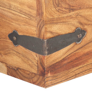vidaXL Storage Chest 40x40x40 cm Solid Acacia Wood