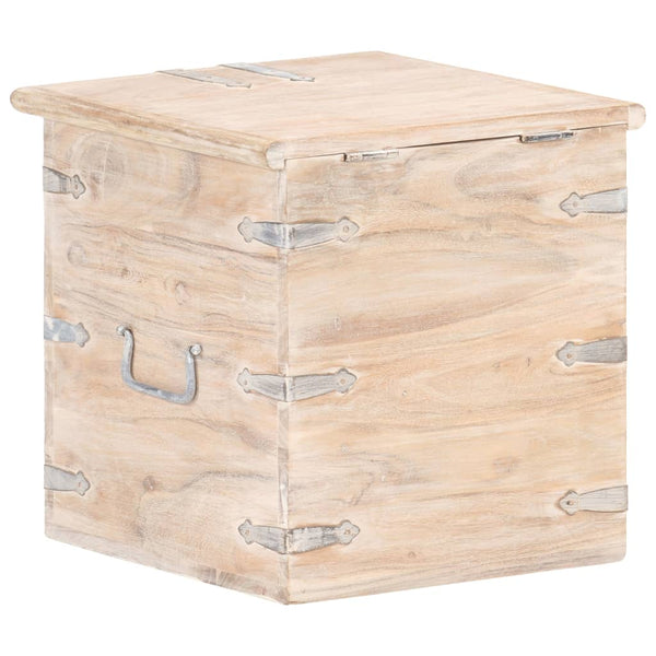vidaXL Chest 40x40x40 cm Solid Acacia Wood