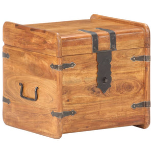 vidaXL Storage Chest 40x40x40 cm Solid Acacia Wood