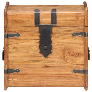 vidaXL Storage Chest 40x40x40 cm Solid Acacia Wood