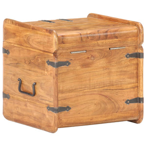 vidaXL Storage Chest 40x40x40 cm Solid Acacia Wood