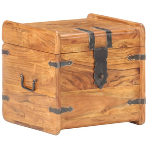 vidaXL Storage Chest 40x40x40 cm Solid Acacia Wood