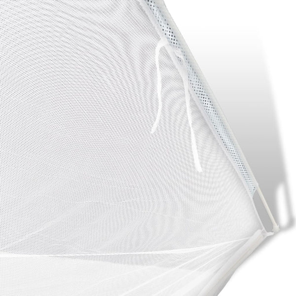 vidaXL Camping Tent 200x150x145 cm Fiberglass White