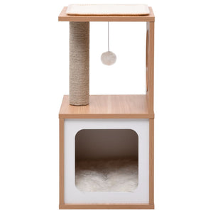 vidaXL Cat Scratching Post with Sisal Scratch Mat 60 cm