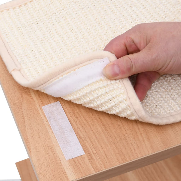 vidaXL Cat Scratching Post with Sisal Scratch Mat 60 cm