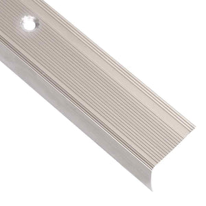 vidaXL L-shaped Stair Nosing 5 pcs. Aluminum 90cm Champagne