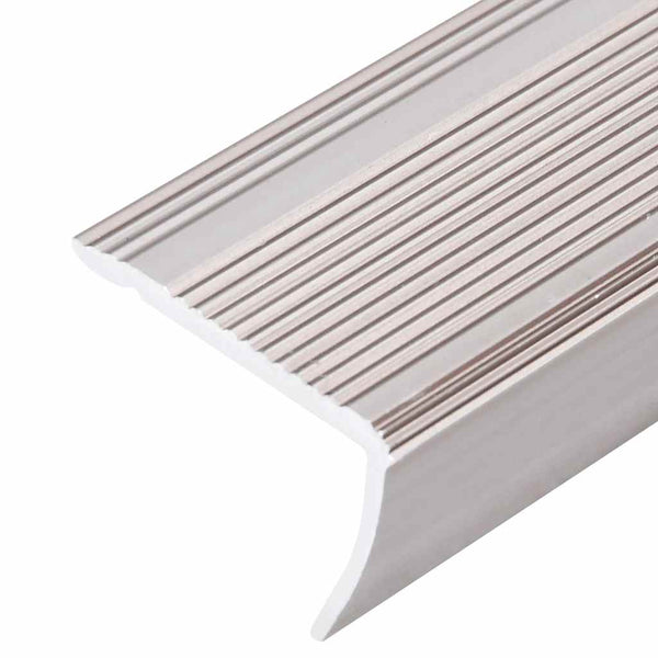 vidaXL L-shaped Stair Nosing 5 pcs. Aluminum 90cm Champagne