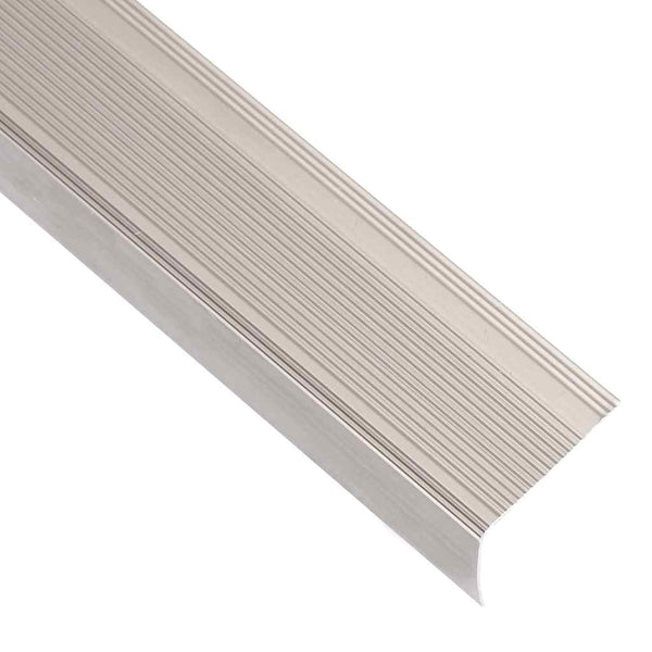 vidaXL L-Shaped Stair Nosing 5 pcs. Aluminum 100cm Champagne