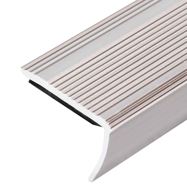 vidaXL L-Shaped Stair Nosing 5 pcs. Aluminum 100cm Champagne