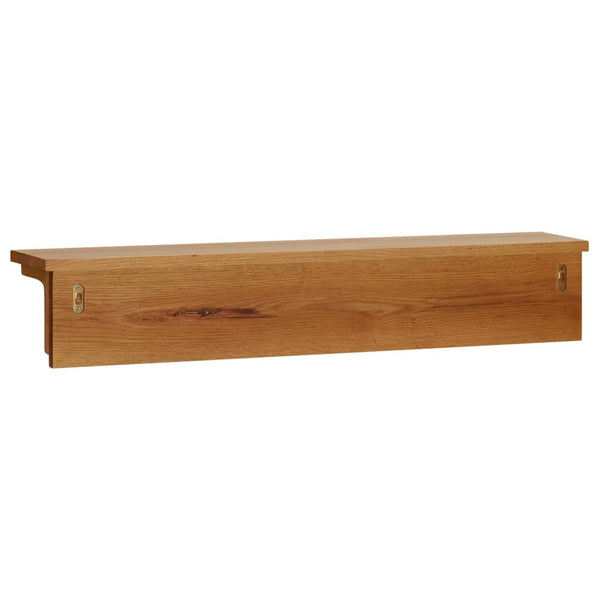 vidaXL Wall Coat Rack 90x16x16 cm Solid Oak