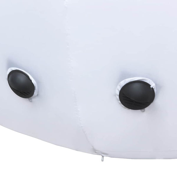 vidaXL Inflatable Snowman with LED Lights for Christmas IP44 600 cm XXL