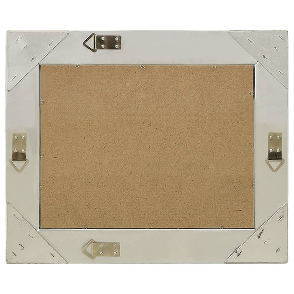 vidaXL Baroque Style Wall Mirror 50x40 cm Silver