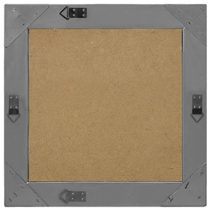 vidaXL Baroque Style Wall Mirror 50x50 cm Black