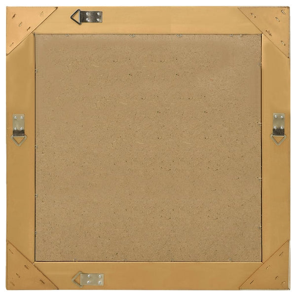 vidaXL Baroque Style Wall Mirror 60x60 cm Golden
