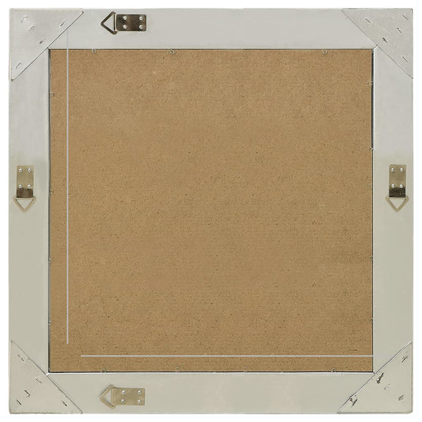 vidaXL Baroque Style Wall Mirror 60 x 60 cm Silver