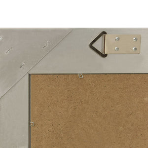 vidaXL Baroque Style Wall Mirror 60 x 60 cm Silver