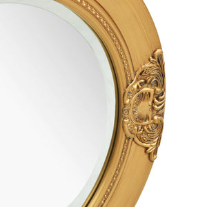 Barock Wandspiegel Golden 50 cm