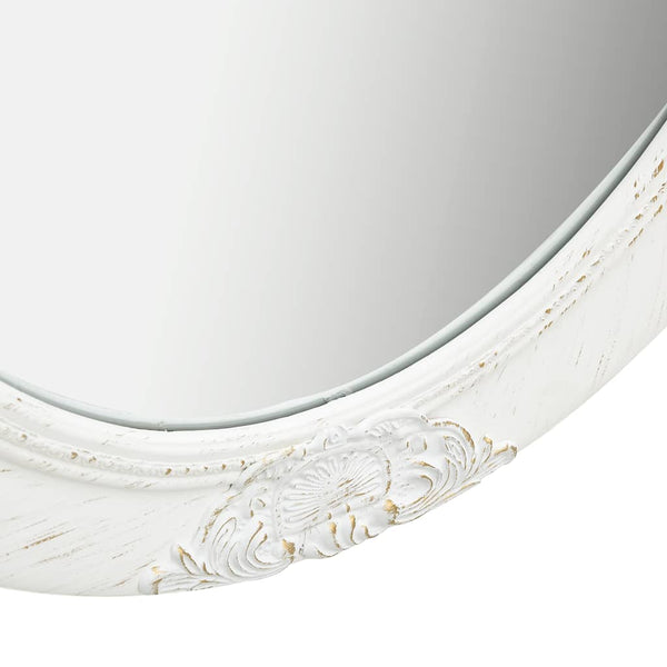 vidaXL Baroque Style Wall Mirror 50x60 cm White