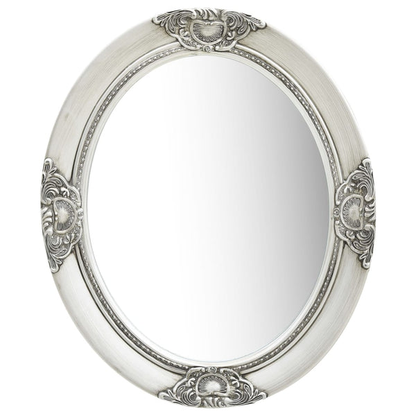 vidaXL Baroque Style Wall Mirror 50x60 cm Silver