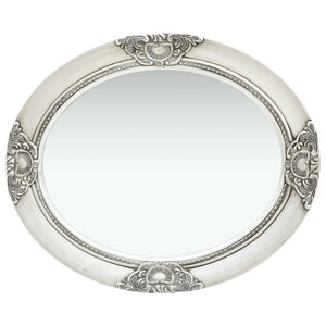 vidaXL Baroque Style Wall Mirror 50x60 cm Silver