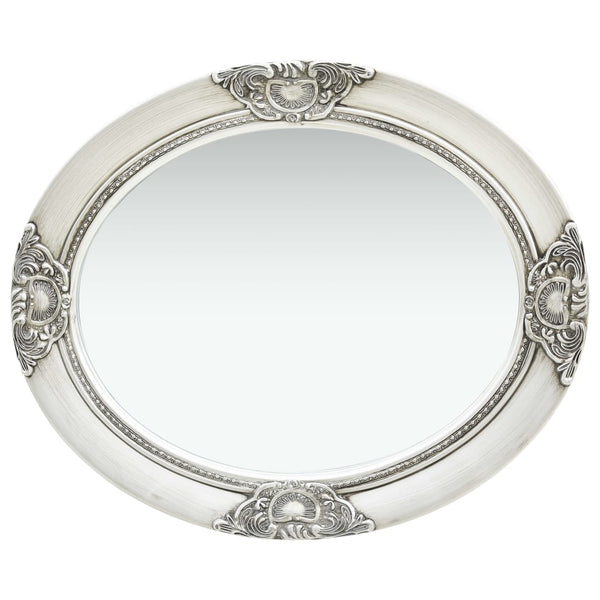 vidaXL Baroque Style Wall Mirror 50x60 cm Silver