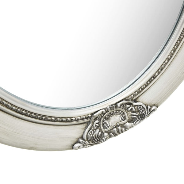 vidaXL Baroque Style Wall Mirror 50x60 cm Silver