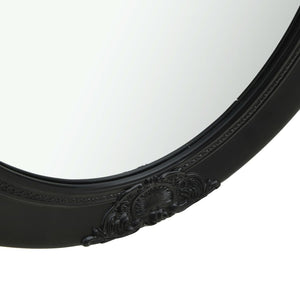 vidaXL Baroque-Style Wall Mirror 50x60 cm Black