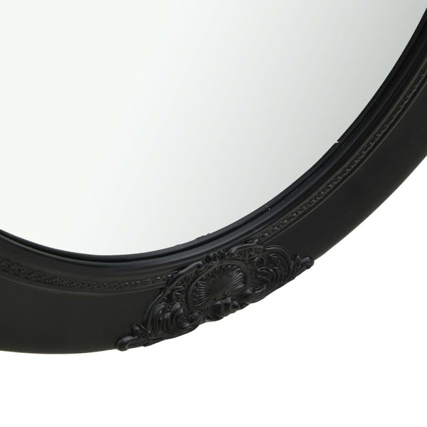 vidaXL Baroque-Style Wall Mirror 50x60 cm Black