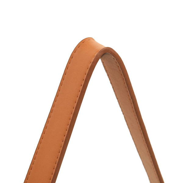 Wandspiegel mit Gürtel, 40 cm, Weiß