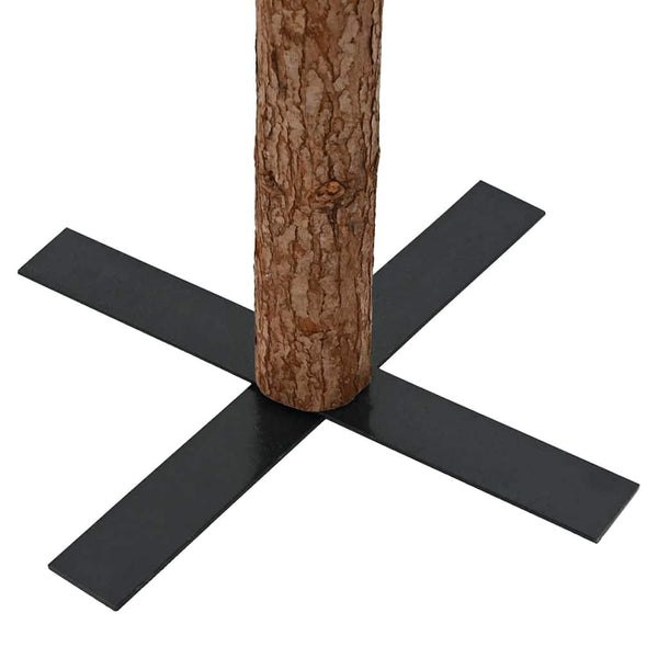 Schlanker Weihnachtsbaum mit Schnee 150cm