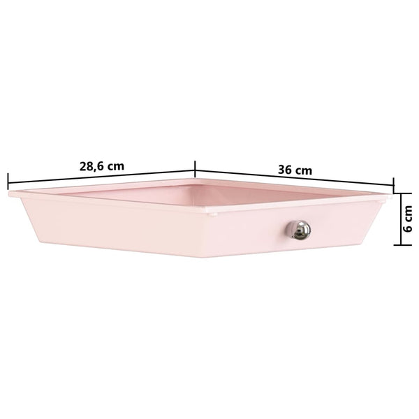 Schubladenwagen Ombre Rosa, 10 Schubladen