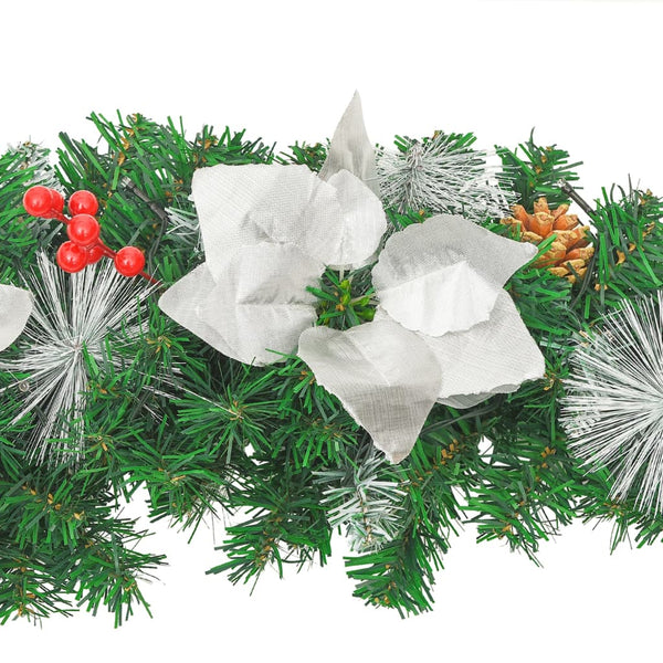 Weihnachts-Türbogen mit LED-Lichtern, 90cm