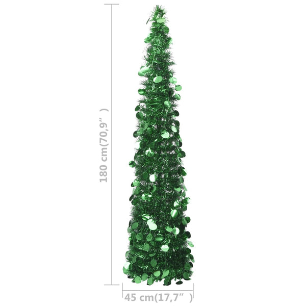 Künstlicher Pop-Up Weihnachtsbaum Grün 180cm