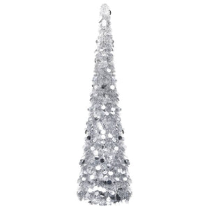 Silberner Pop-Up Weihnachtsbaum 180cm