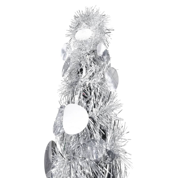 Silberner Pop-Up Weihnachtsbaum 180cm